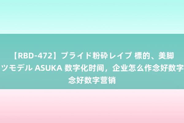 【RBD-472】プライド粉砕レイプ 標的、美脚パーツモデル ASUKA 数字化时间，企业怎么作念好数字营销